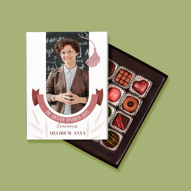 Foto En Handtekening: De Beste Leerares Onder Zon - Pralines