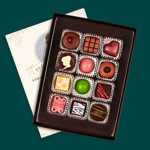 Foto En Handtekening: Certificaat Van Voorbeeldige Lerares - Pralines