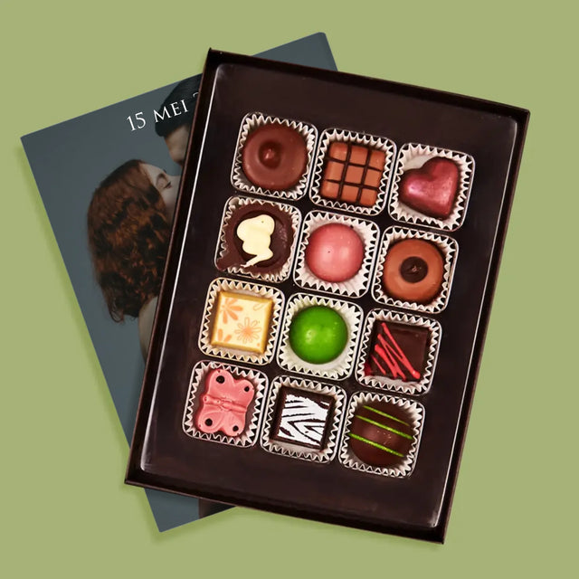 Foto En Handtekening: Trouwfoto Met Wensen - Pralines