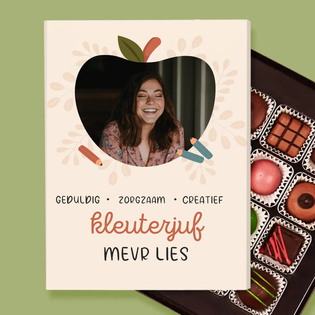 Foto En Handtekening: Kleuterjuf - Pralines