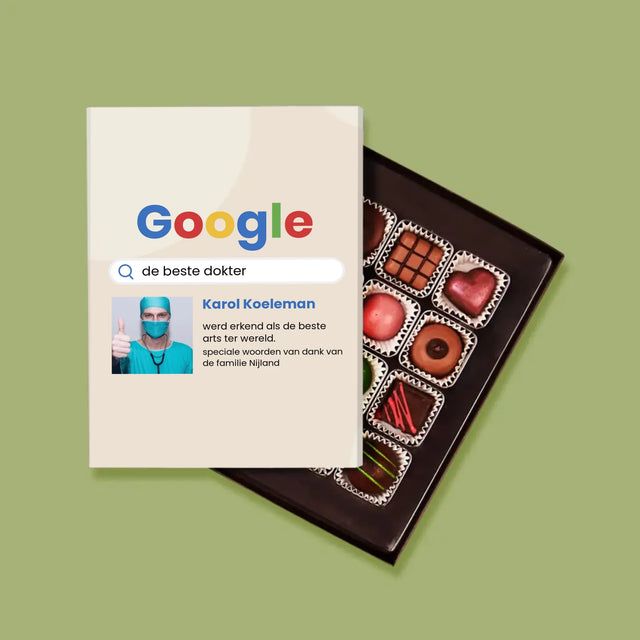 Foto En Handtekening: De Beste Dokter Google-Score - Pralines