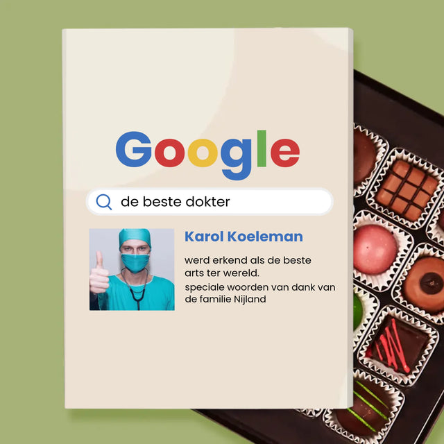 Foto En Handtekening: De Beste Dokter Google-Score - Pralines