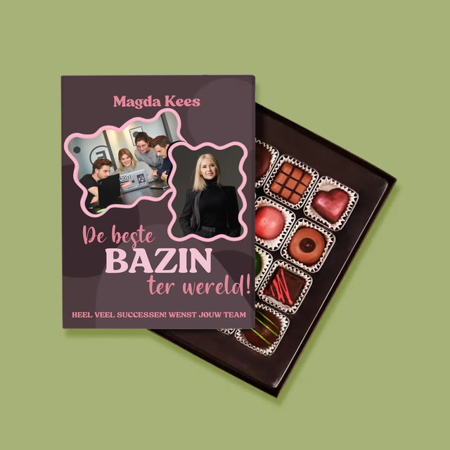 Fotocollage: De Beste Bazin - Pralines