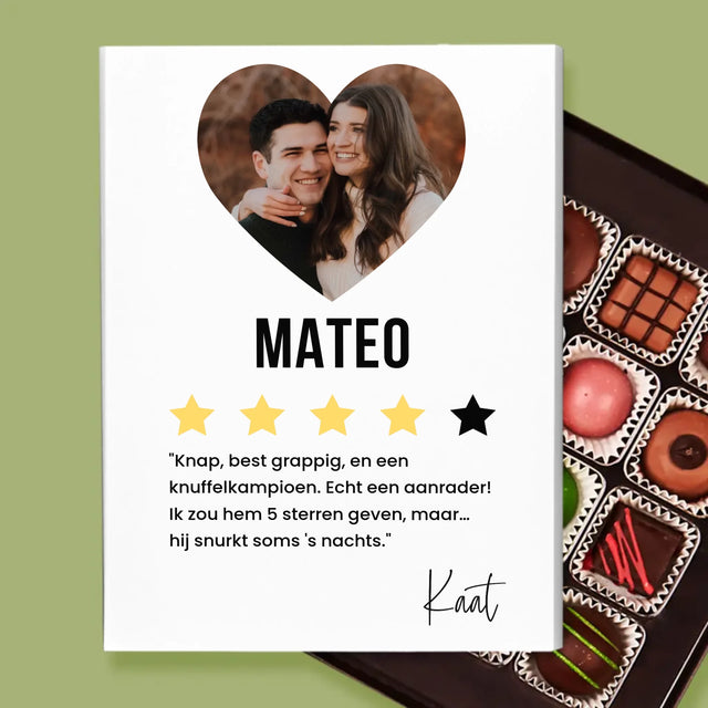 Foto En Handtekening: De Beste Vriendje, Aanrader - Pralines