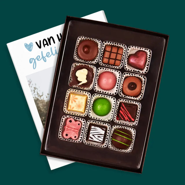 Foto En Handtekening: Wensen Voor Mannendag - Pralines