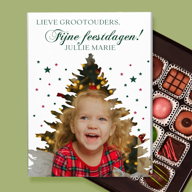 Vorm Van Foto'S: Kerstboom, Feestdagen - Pralines