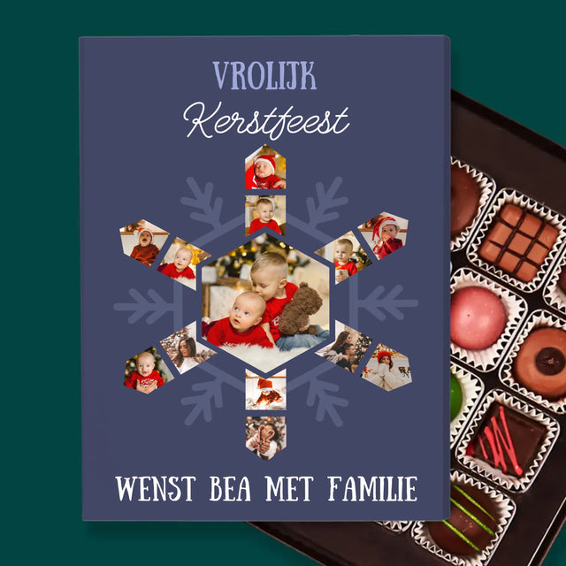 Vorm Van Foto'S: Sneeuwvlokje - Pralines