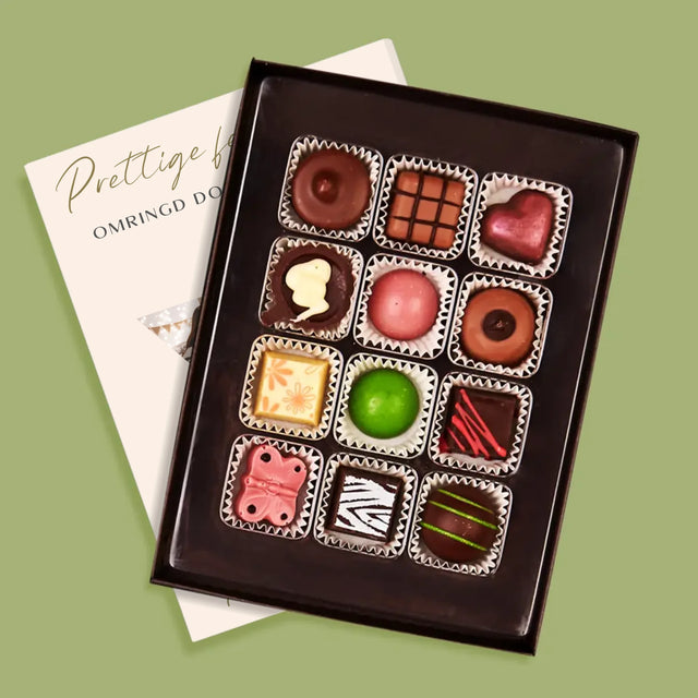 Fotocollage: Prachtige Feestdagen, Ster - Pralines