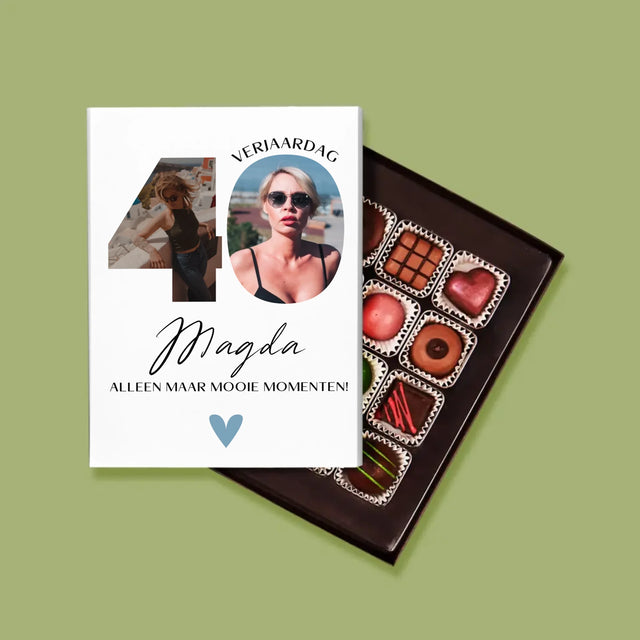 Woord Van Foto'S: 40E Verjaardag Mooie Momenten - Pralines