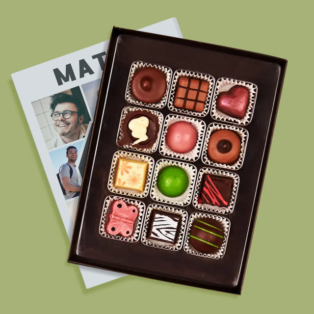 Fotocollage: 40 Jaar - Pralines