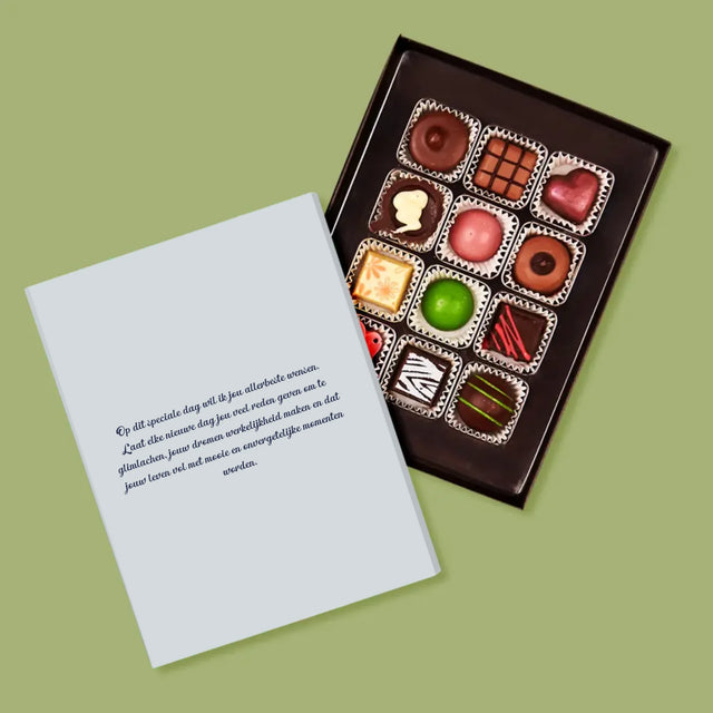 Fotocollage: 40 Jaar - Pralines