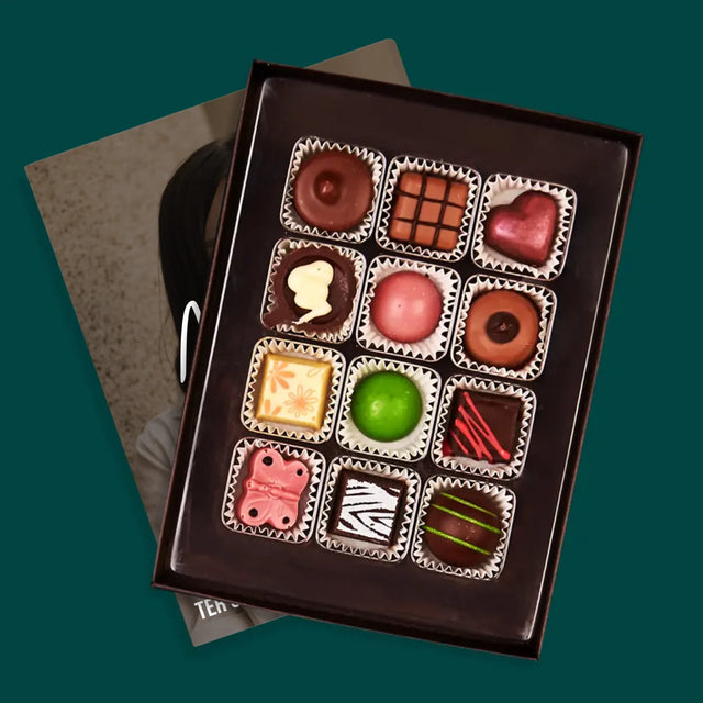 Foto En Handtekening: 40E Verjaardag, Gefeliciteerd - Pralines