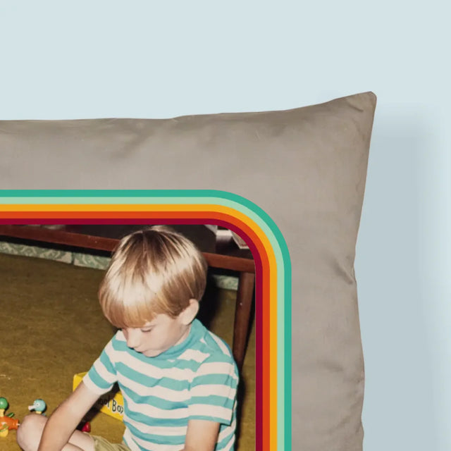 Foto En Handtekening: Ik Hou Van Jou Papa - Kussen