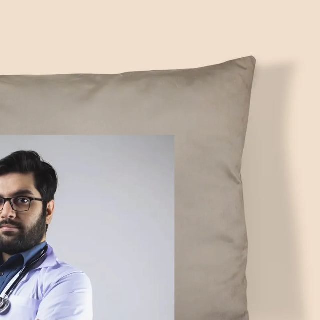 Foto En Handtekening: Dokter Definitie - Kussen