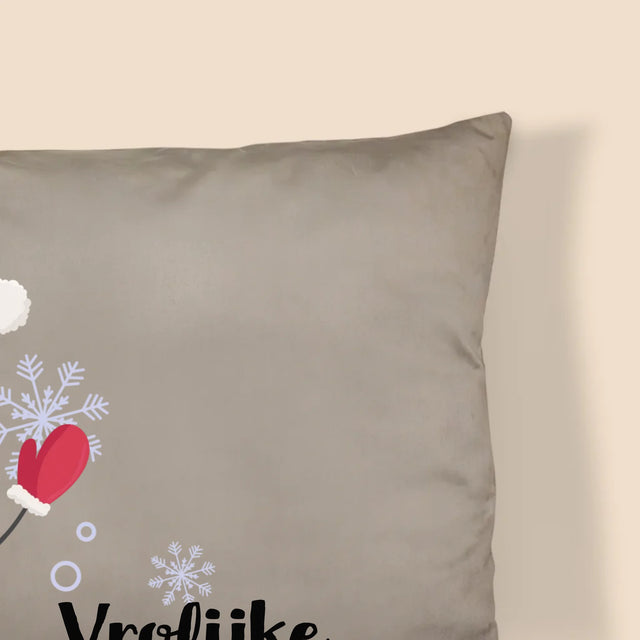 Vorm Van Foto'S: Sneeuwman - Kussen