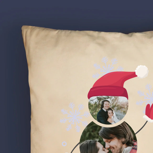 Vorm Van Foto'S: Sneeuwman - Kussen