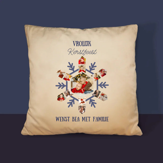 Vorm Van Foto'S: Sneeuwvlokje - Kussen