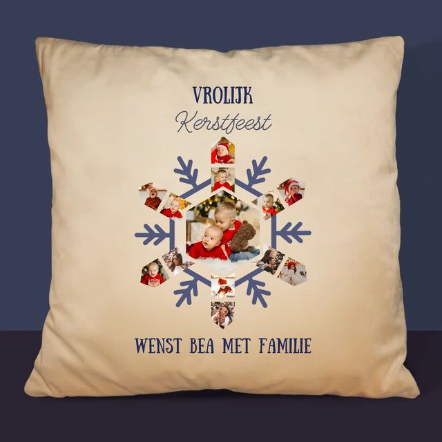 Vorm Van Foto'S: Sneeuwvlokje - Kussen