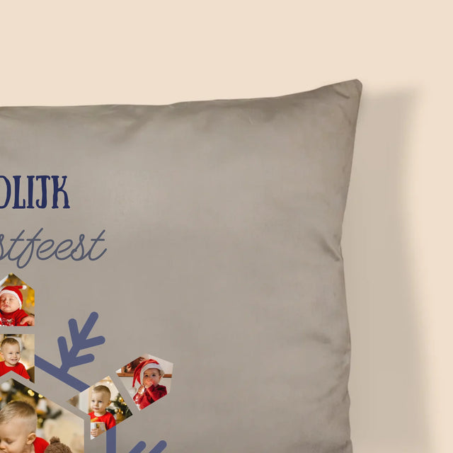 Vorm Van Foto'S: Sneeuwvlokje - Kussen