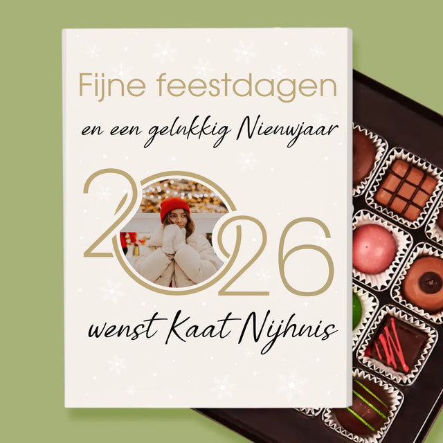 Fotocollage: Gelukkig Nieuwjaar - Pralines