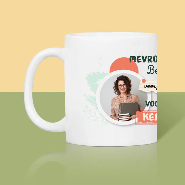 Fotocollage: Bedankt Voor De Kennis - Mok