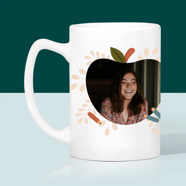 Foto En Handtekening: Kleuterjuf - Mok