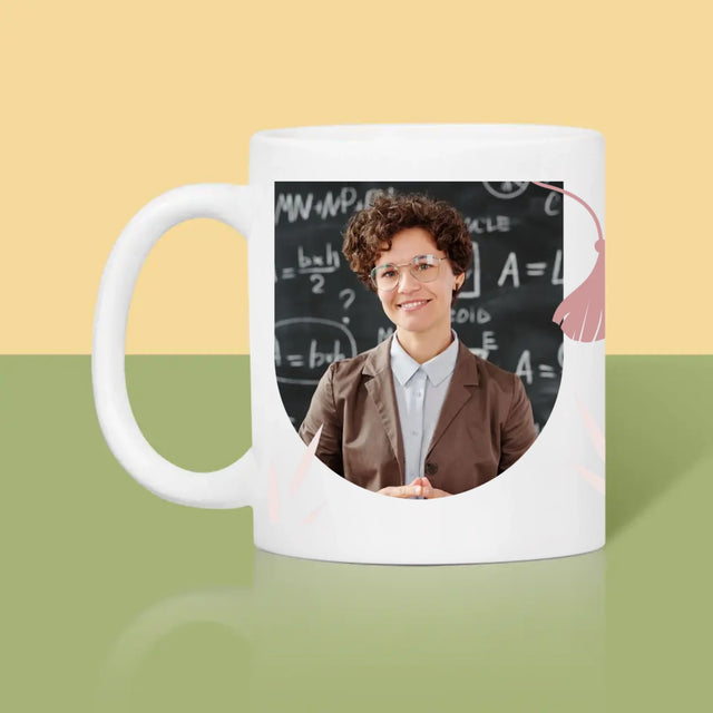 Foto En Handtekening: De Beste Leerares Onder Zon - Mok