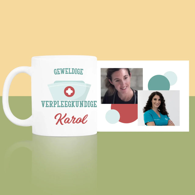 Fotocollage: Geweldige Verpleegster - Mok