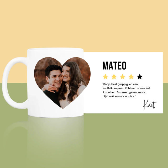 Foto En Handtekening: De Beste Vriendje, Aanrader - Mok