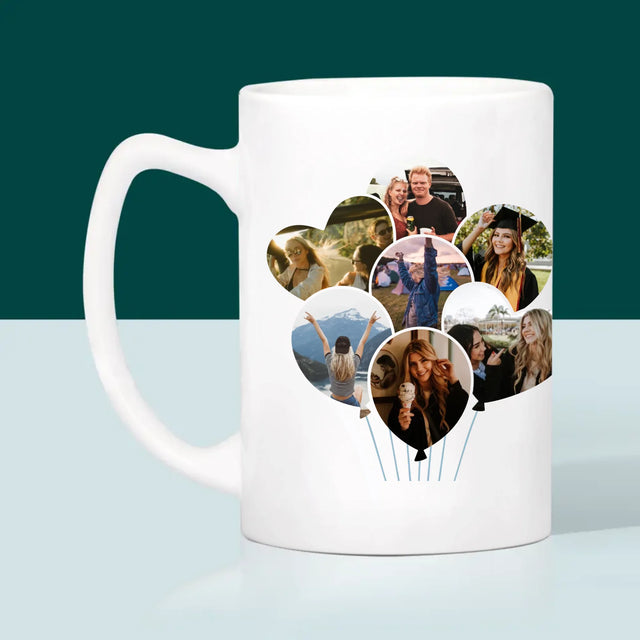 Vorm Van Foto'S: 30E Verjaardag Balonnen - Mok