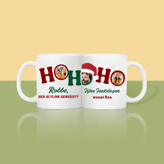 Fotocollage: Ho Ho Ho - Mok