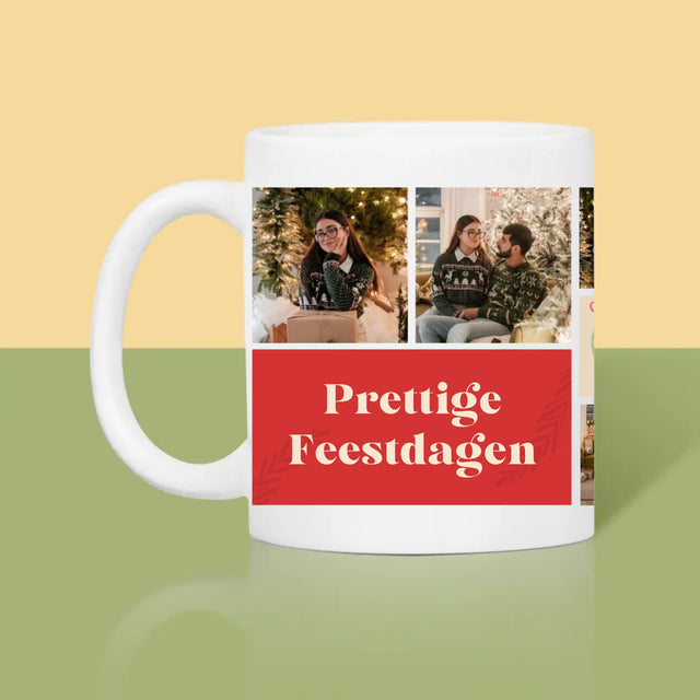 Fotocollage: Kerst Foto'S - Mok