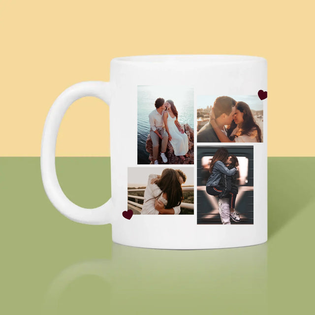 Fotocollage: Jij Bent Mijn Happy End - Mok