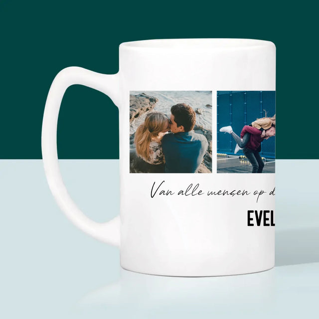 Fotocollage: Van Alle Mensen Op De Wereld - Mok