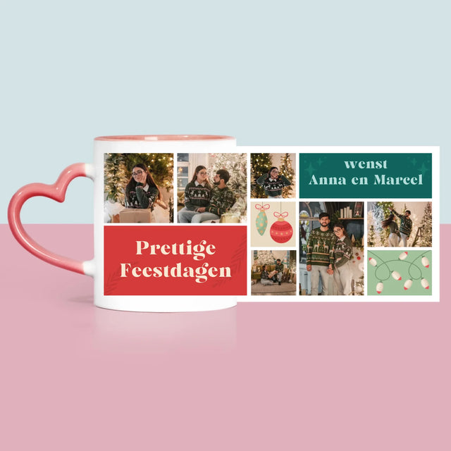 Fotocollage: Kerst Foto'S - Mok