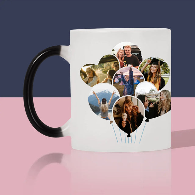 Vorm Van Foto'S: 30E Verjaardag Balonnen - Mok