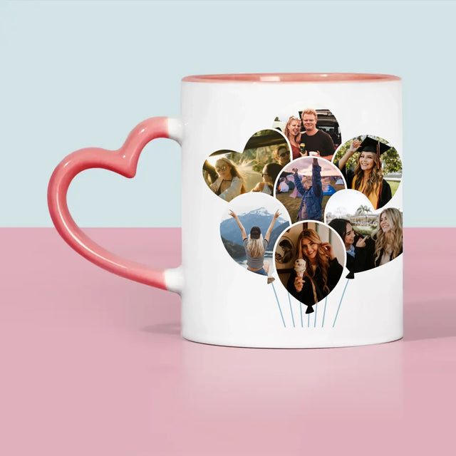 Vorm Van Foto'S: 30E Verjaardag Balonnen - Mok