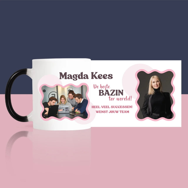 Fotocollage: De Beste Bazin - Mok