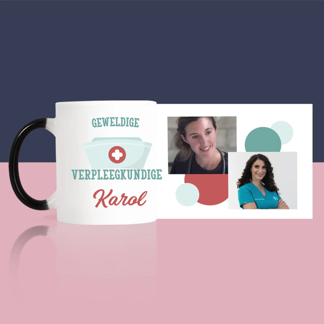 Fotocollage: Geweldige Verpleegster - Mok