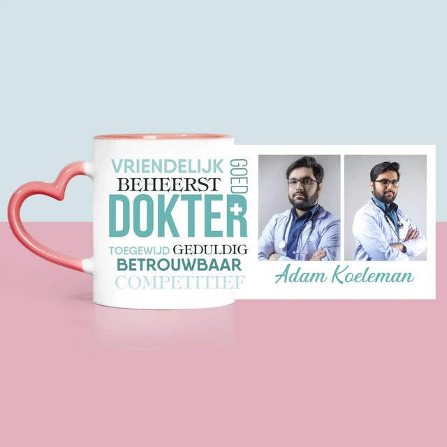 Fotocollage: Dokter Kenmerken - Mok