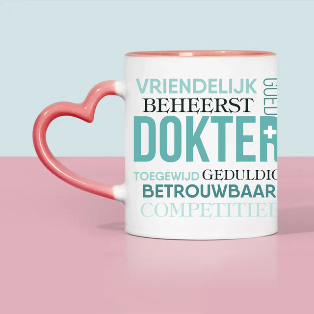 Fotocollage: Dokter Kenmerken - Mok