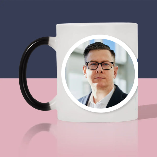 Foto En Handtekening: Teacher Chemische Elementen - Mok