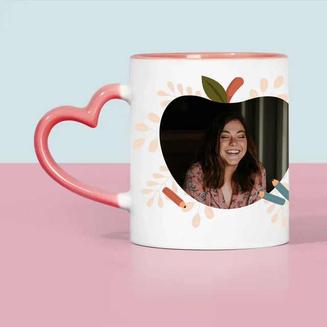 Foto En Handtekening: Kleuterjuf - Mok