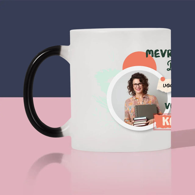 Fotocollage: Bedankt Voor De Kennis - Mok