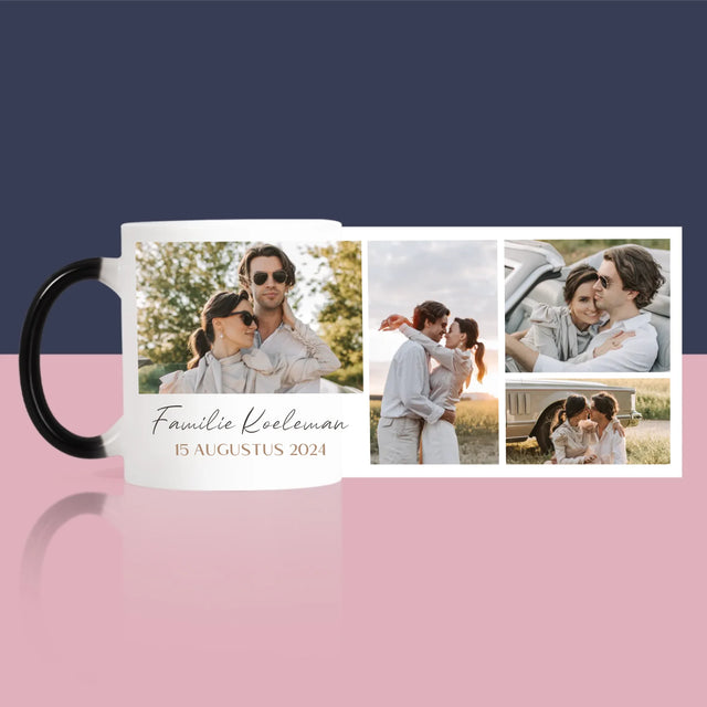 Fotocollage: Familie - Mok