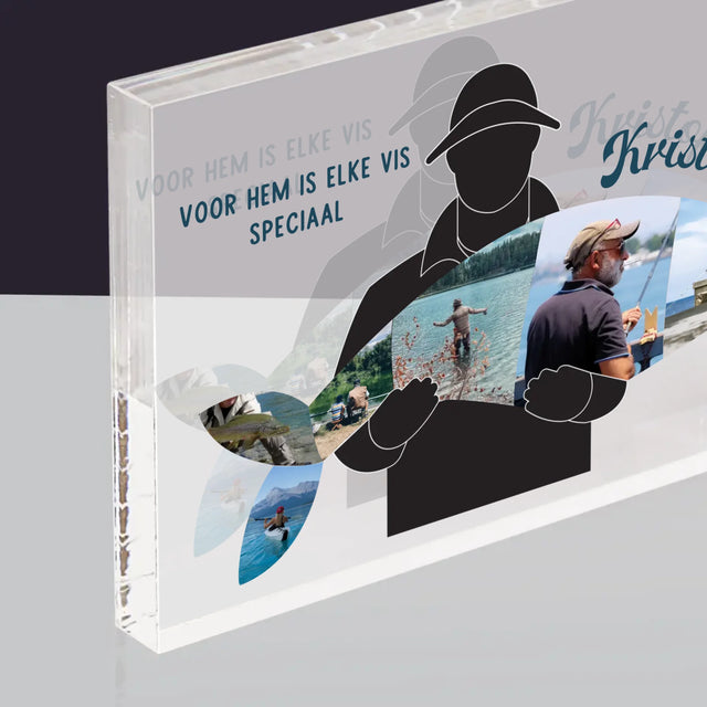 Vorm Van Foto'S: Elke Visje - Acryl Blok