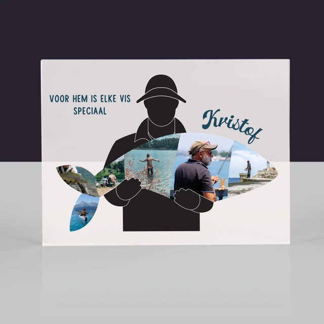 Vorm Van Foto'S: Elke Visje - Acryl Blok