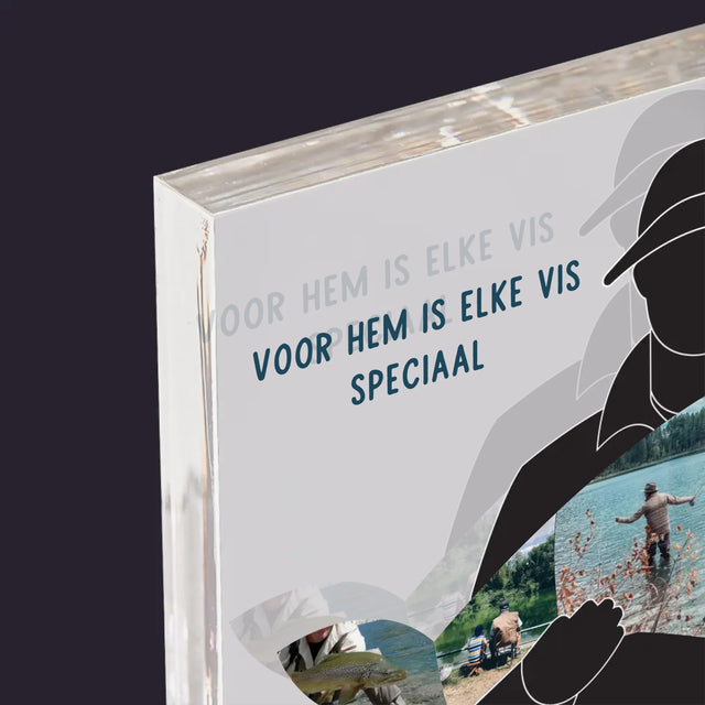 Vorm Van Foto'S: Elke Visje - Acryl Blok