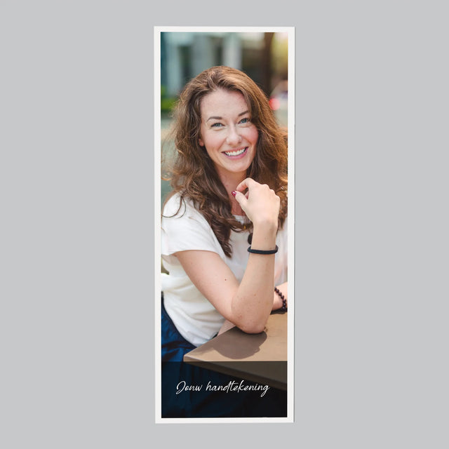 Foto En Handtekening: Jouw Foto En Handtekening - Koelkast Magneet