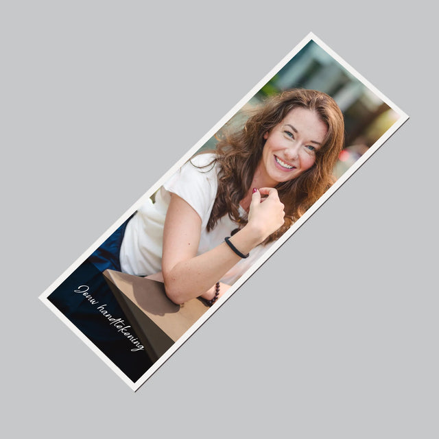 Foto En Handtekening: Jouw Foto En Handtekening - Koelkast Magneet